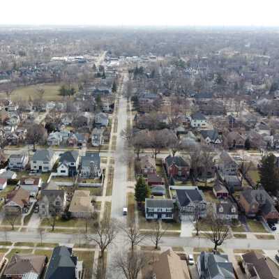 Aerial View, Vallette Street