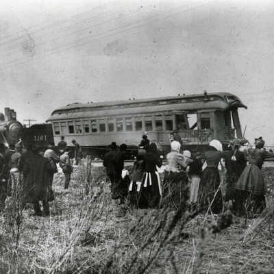 Railroad Collision Near Melrose Park