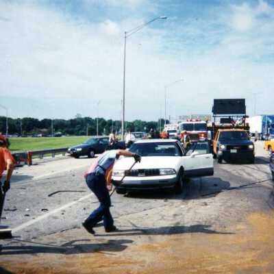 Yorkfield Fire Department Accident Response