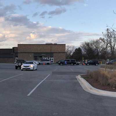 Mobile COVID-19 Testing Site at Churchville Middle School