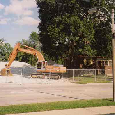 Construction at York and Vallette Streets