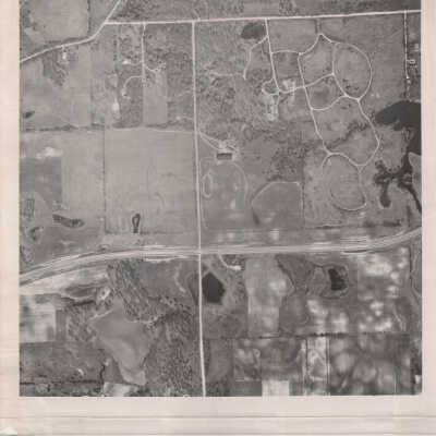 Photograph, Aerial View of Elmhurst Area