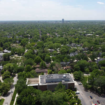 Aerial View of Elmhurst