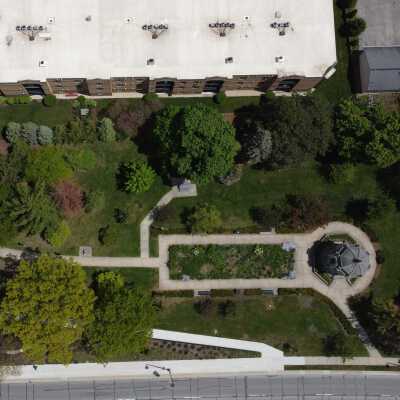 Aerial View of Glos Memorial Park