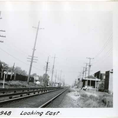Chicago Aurora and Elgin Railroad, York Street Crossing