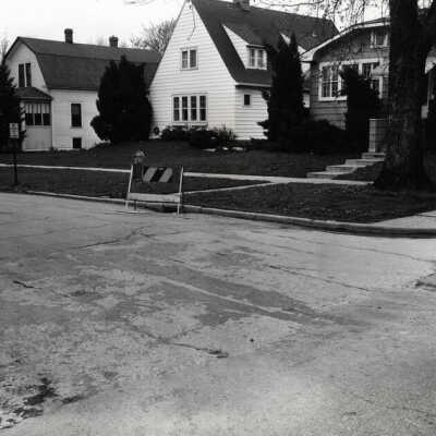 Maple Avenue, west side looking south from North Avenue