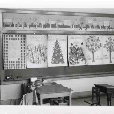 Washington School, classroom