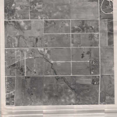 Photograph, aerial view of Elmhurst Area