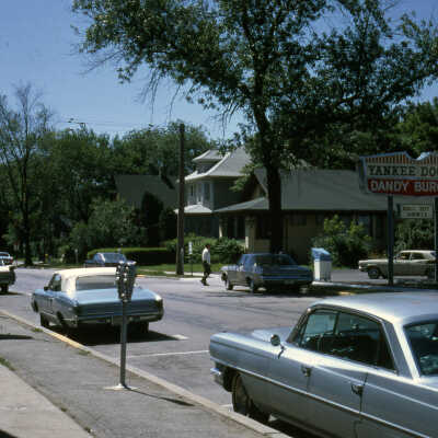 Third Street, looking west from York Street