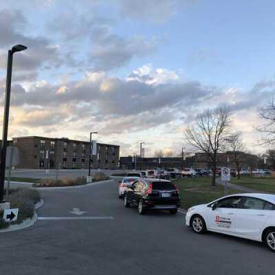 Mobile COVID-19 Testing Site at Churchville Middle School
