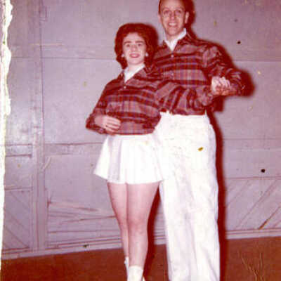 Skaters at the Elm Skating Club