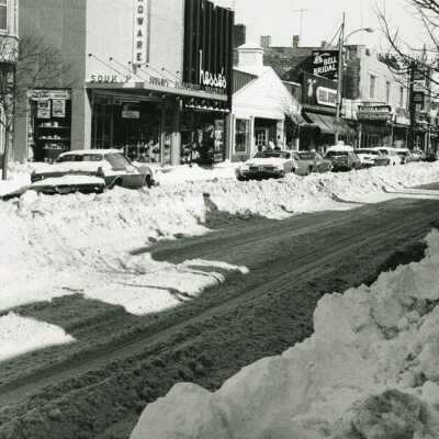 N. York Street Winter Scene
