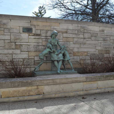 Elmhurst Public Library, "Once Upon a Time" Statue