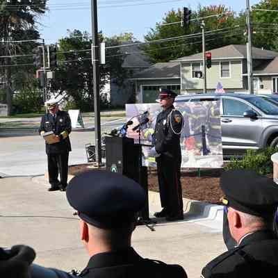 First Responders Memorial Dedication