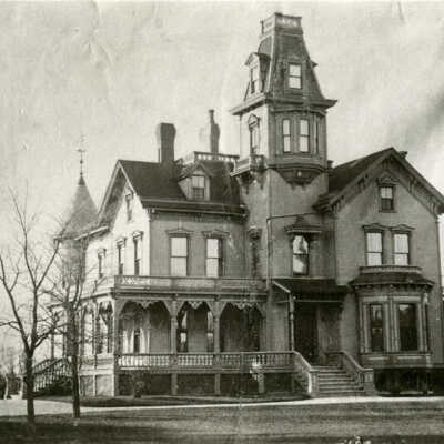 House at St. Charles Road and Prospect, Lucian Hagans' home