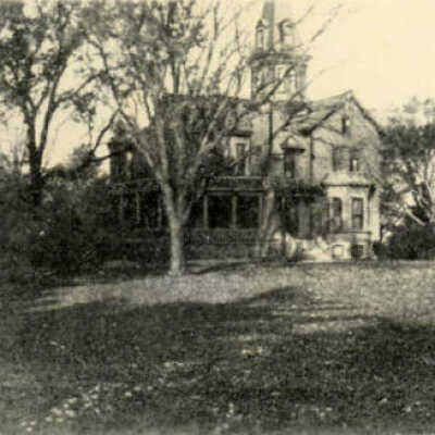 House at St. Charles Road and Prospect, Lucian Hagans' home