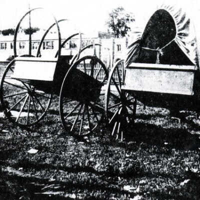 Booster Club parade wagons