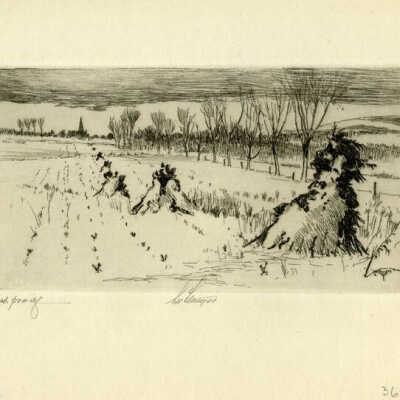 Print, Lee Sturges Etching