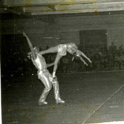 Skaters at the Elm Skating Club
