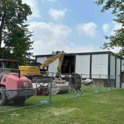 Wilder Park, Lizzadro Museum building demolition