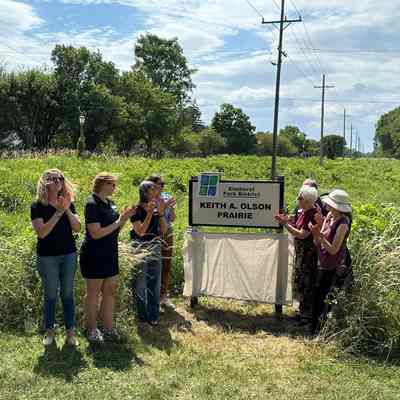Keith A. Olson Prairie Dedication