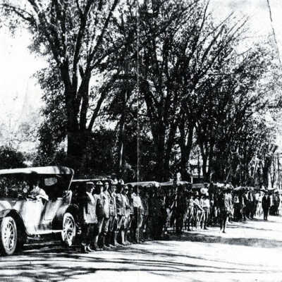 Boy Scout Motor Parade