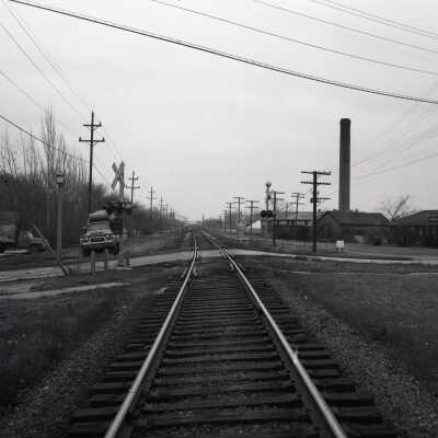 Illinois Central Railroad Crossing at S. York Street