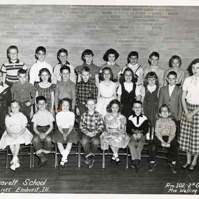 Roosevelt School Class, 1955