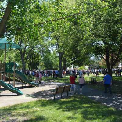 Elmhurst Family Walk for Racial Justice in Wilder Park