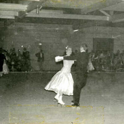 Skaters at the Elm Skating Club