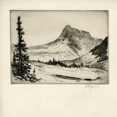 Print, Lee Sturges Etching