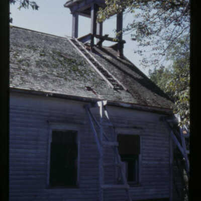 Churchville Schoolhouse, 1968 renovation