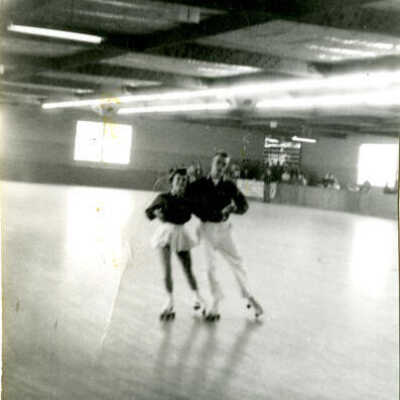 Skaters at the Elm Skating Club