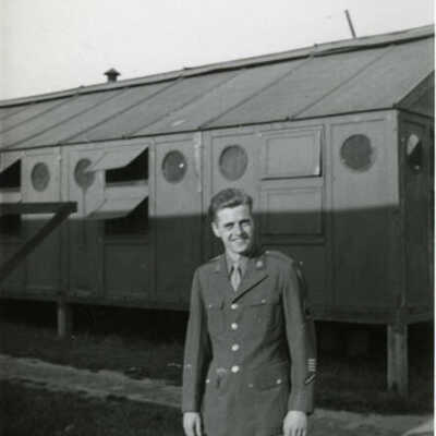 Robert Kross in WWII Army Uniform