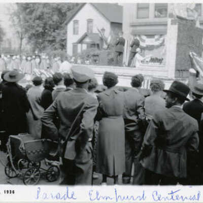 Elmhurst Centennial parade, 1936