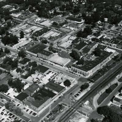 Aerial View, Downtown Elmhurst