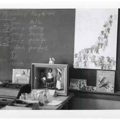 Washington School, student