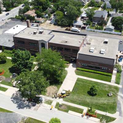 Aerial View, Field Elementary School