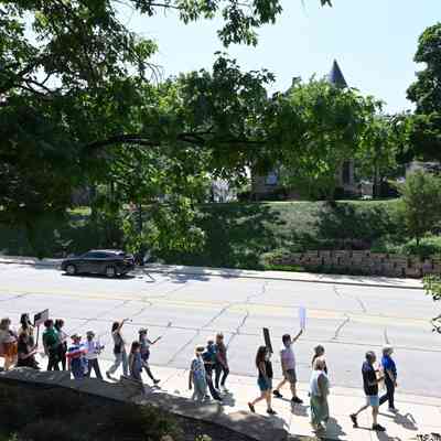 "No Kings" Protest March