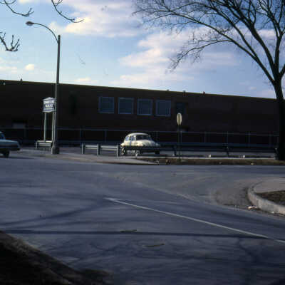 Jewel-Osco Store from Schiller and Haven, back view