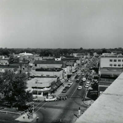 Aerial View, N. York Street