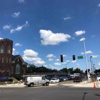 N. York Street at North Avenue