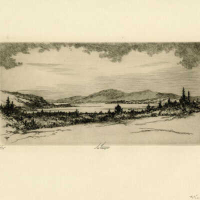 Print, Lee Sturges Etching