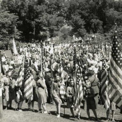 Elmhurst Centennial program, 1936