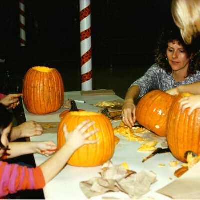 The Abbey, pumpkin carving