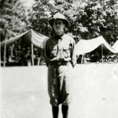 Berl Gray, Boy Scout Camp