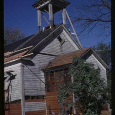 Churchville Schoolhouse, renovation