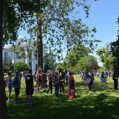 Elmhurst Family Walk for Racial Justice in Wilder Park