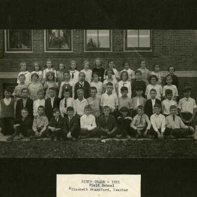Field School class, 1921
