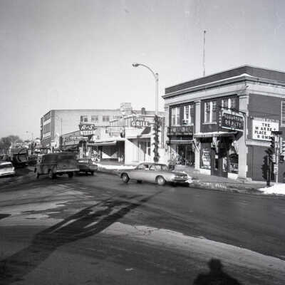 York Street looking north from First Street